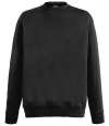 SS123 621560 Fruit of the Loom Lightweight Drop Shoulder Sweatshirt Black colour image